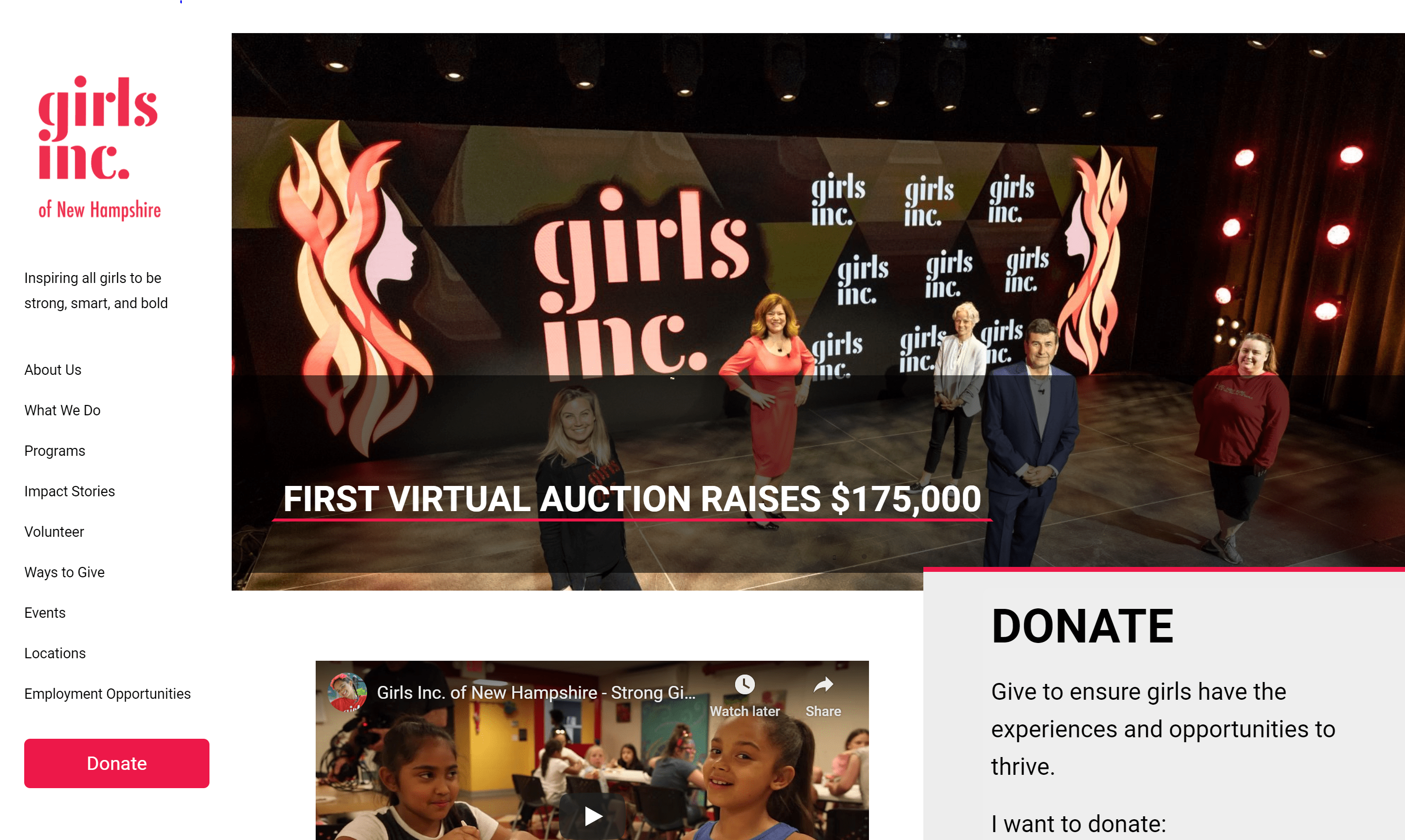 Girls Inc of New Hampshire 13 Steps to A Successful Virtual Gala